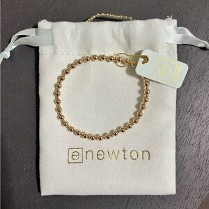 eNewton Gold Grateful 4mm Bracelet